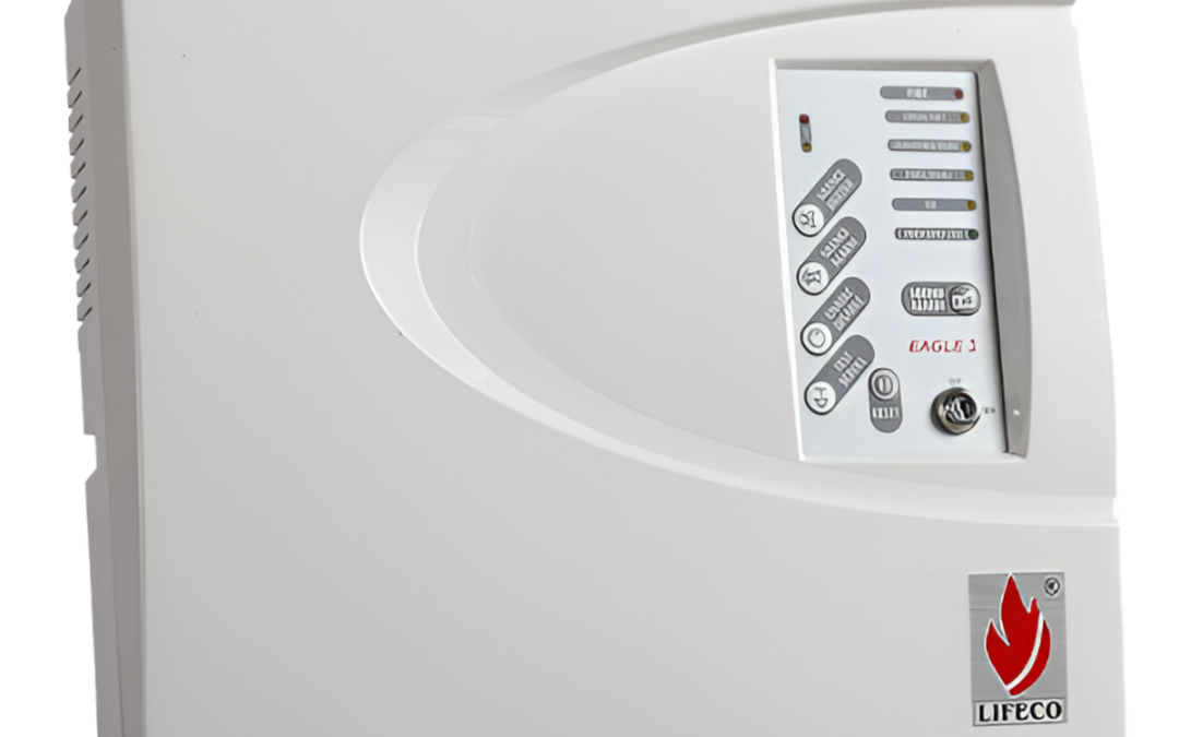 Panel de control de alarma contra incendios de 4 zonas