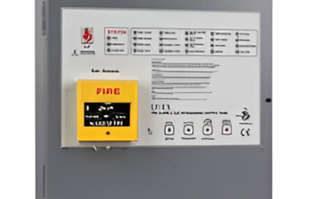 Panel de extinción de gas