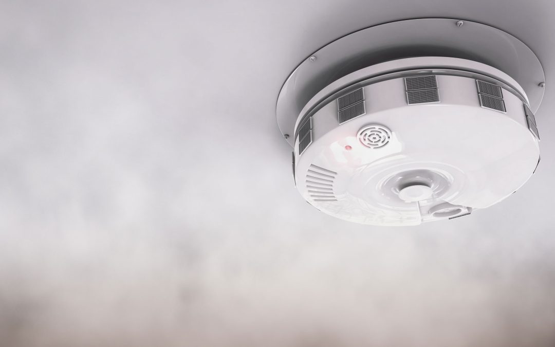 Alarma contra incendio con sensor de humo